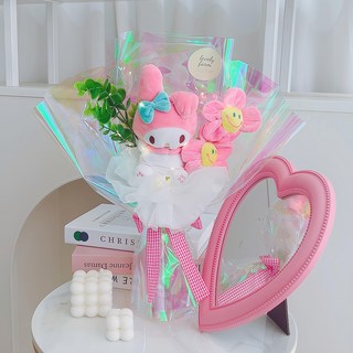 Lovely Farm 歐若拉快樂三麗鷗人造花束, 美樂蒂, 1個