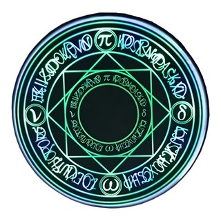 ONAIR 金屬炫光小魔法陣充電盤, D, 1個