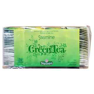 Stassen 司迪生 茉莉綠茶, 1.5g, 100包, 1袋