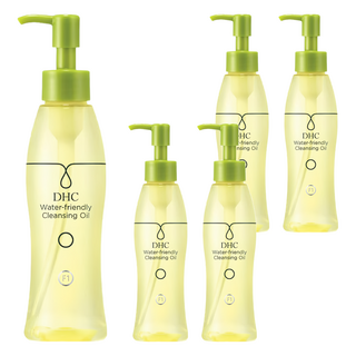 DHC 小時代輕羽卸粧油, Water-friendly Cleansing Oil, 150ml, 5瓶