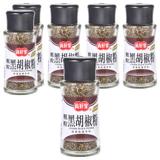 真好家 黑胡椒粗粒, 30g, 6瓶