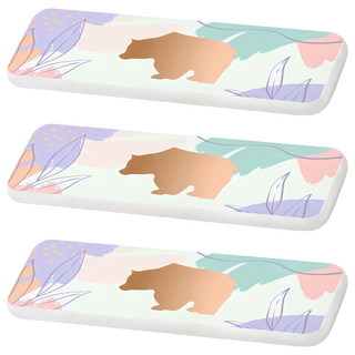 收納王妃 自創珪藻土洗漱墊 24 x 8 x 0.9cm, 大地之熊, 3個