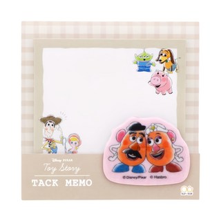 PiXM!X 玩具總動員造型便利貼套組，日本製造, 彈頭夫妻, 1入, 1個