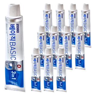 2080 BASIC TOOTHPASTE 3IN1 三合一牙膏, 150g, 12條