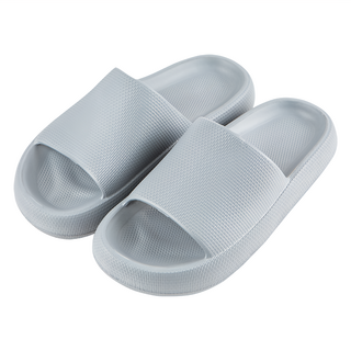 ABLE FACTORY 厚底室內拖鞋, 4cm厚, 防水EVA材質, 輕盈舒適, 多色可選, 灰色, 260mm, 1雙