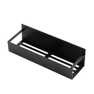 小麥購物 冰箱磁吸置物架 C558 大(29.3 x 9.5 x 7cm) 439g, 黑色, 1個