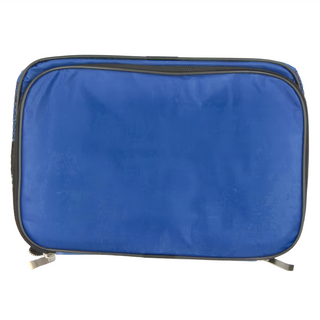 Little Pink Rabbit 粉彩小兔 手提冰溫袋 野餐/露營/烤肉/生鮮食品採買/多用途 調整型背帶 可手提可側背, 藍色, 1個