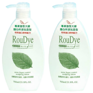 Roudye 柔蝶 椰乳髮雕露, 亮麗有型 700ml, 2瓶