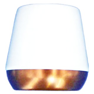 FELLOW Joey 雙層陶瓷馬克杯（白色），8oz (227ml), 防指紋PVD表面處理, 1個