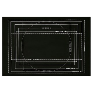 拼圖墊套裝組合收納毯 3000片, 黑色, 1個