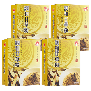 新光洋菜 調和甘草粉 味香質純 料理用 全素可用, 600g, 4盒