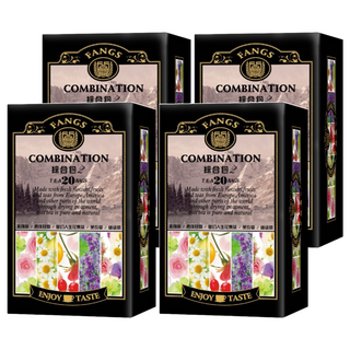 FANGS 方氏 綜合包2 美顏茶/西洋甘菊/夢幻人生花果茶/薰衣草/纖姿茶, 1.5g, 20包, 4盒