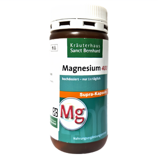 Sanct Bernhard 聖伯納德 鎂400毫克膠囊 758mg, 120顆, 1瓶