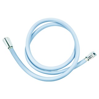 AQUADUO PVC 淋浴水管 1.5M 360度旋轉防扭結 防止漏水設計, 天藍色