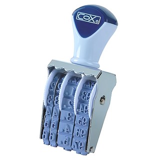 COX 3號日付印,日期調整靈活，適用於辦公室、家庭、學校等多種場合，文件管理更加便捷高效, 不適用, 1個