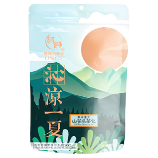 麗紳和春堂 草本漢方山苦瓜茶包 10包/袋, 降火氣、調整體質，天然草本配方, 6g, 1袋