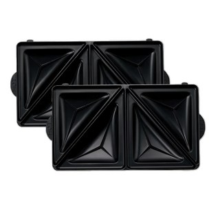 Vitantonio 鬆餅機熱壓三明治烤盤 - 輕鬆製作美味點心, 24.5 x 13.7 x 2.3cm, 1個