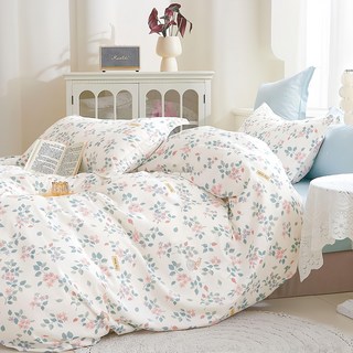 戀家小舖 精梳純棉床包枕套組