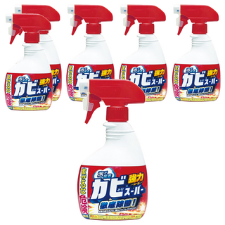 Mitsuei 浴廁除霉專用洗劑 強效去汙 零死角清潔 持久防霉, 400ml, 6瓶