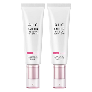 AHC 柔光潤色隔離防曬乳, 50ml, 2條