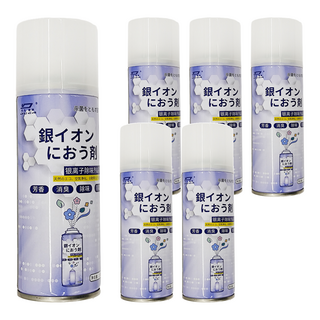 ROYALLIN 蘿林嚴選 銀離子抗菌除臭劑 (桂花) 5*5*17cm 車居兩用, 300g, 6瓶