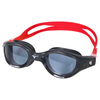 Mizuno 美津濃 成人泳鏡 N3TEB80900, 1個, 黑紅色