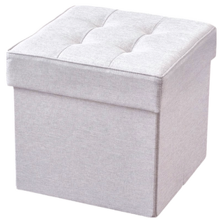 IRIS OHYAMA 愛麗思歐雅瑪 折疊收納椅凳 SSTR 38, 輕灰色, 1個