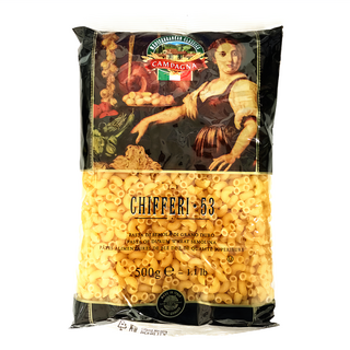 CAMPAGNA 通心義大利麵53 口感Q彈 快速烹煮, 1包, 500g