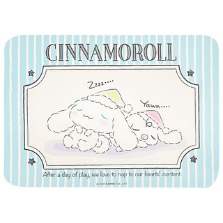 Sanrio 三麗鷗 大耳狗喜拿皮革隔熱桌墊, 43 x 30cm, 1個, 睡眠時光