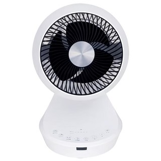 sOlac DC直流馬達8吋3D空氣循環扇, 智慧觸碰面板, 12段風量控制, 8小時自動關機, 遠端遙控操, SFB-Q03W