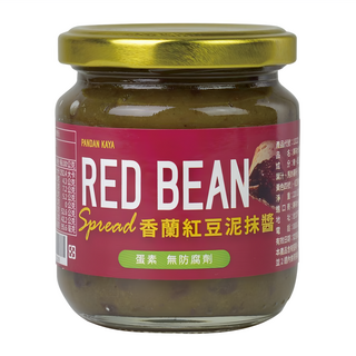 CHEF'S CHOICE 美味大師 香蘭紅豆泥抹醬, 蛋素 無防腐劑, 220g, 1罐