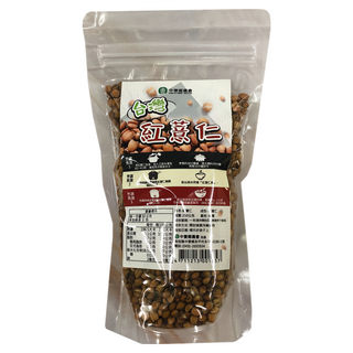中寮鄉農會 紅薏仁 台灣本土品種 自然栽培 新鮮無異味, 250g, 1包