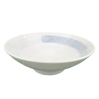 新食器 早瀨拉麵碗 日本製 24 x 24 x 8cm, 白灰色, 1個