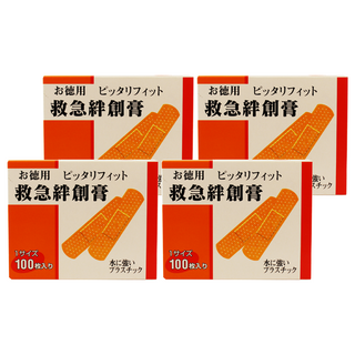 KYORIKI 共利絆創繃帶 膚色, 100枚, 4盒