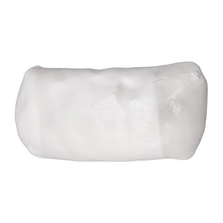 AKL 安可力 輕質土, 柔軟細緻 不黏手 易清理 安心使用 可塑性及延展性佳 作品完成不需蒸燒, 白色, 400g, 1個