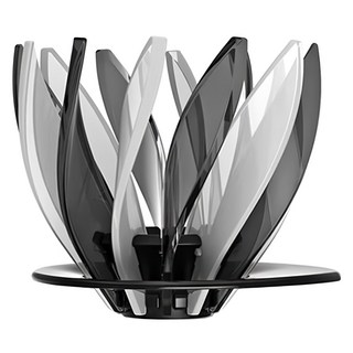 HARIO 好璃奧 睡蓮濾杯 V60 130 x 125 x 108mm 黑白色 200, 125ml, 1個