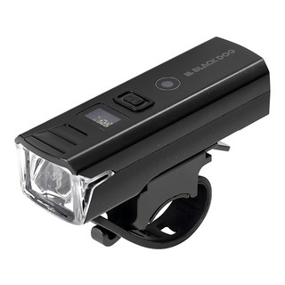 BLACK DOG 黑狗 自行車車燈 T1款 280流明, 黑色, 1個