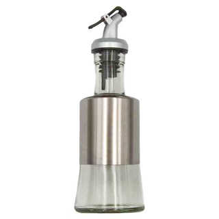 優得 英倫玻璃油醋罐, 美觀耐用防潮, 高硼硅耐熱玻璃, 200ml, 1罐