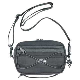 Matchwood Matrix小包 0.9L 420D輕量化防水尼龍帆布, 18 x 12 x 4cm, 全黑款