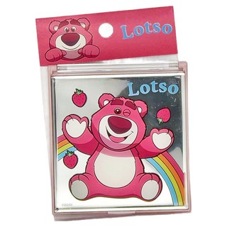 TOY STORY 玩具總動員 熊抱哥 方鏡 Set 3個, 粉色, 1組