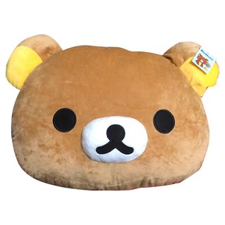 Rilakkuma 拉拉熊 頭型玩偶-棕熊, 1入, 35cm