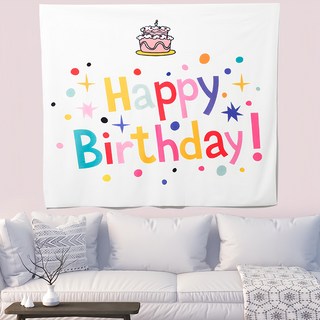 伊莎貝爾家居 生日派對橫幅 橫幅8 M(130 x 150 公分), 多色
