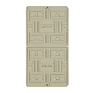 蕉蕉購物 北歐簡約風瀝水墊, 酪梨綠, 1個