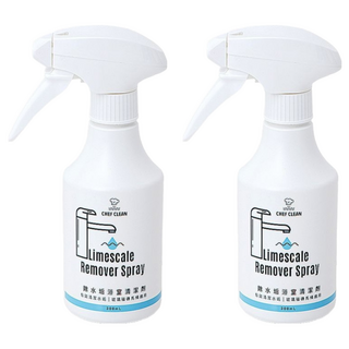 CHEF CLEAN 淨毒五郎 除水垢浴室清潔劑 日本專利 含柑橘精油, 300ml, 2瓶