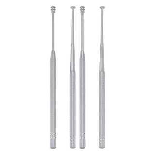 Sunland HAJIME 螺旋圓型挖耳棒套組 碳素鋼, 2組, 2支