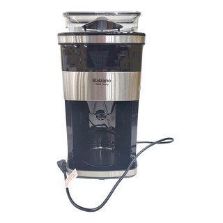 Balzano 全自動液晶觸控研磨咖啡機，錐刀式磨豆結構，8段研磨粗細調節，24小時預約設定, BZ-CM1520, 黑色