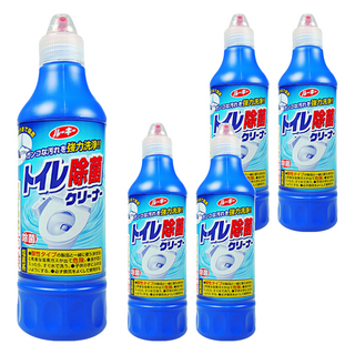 第一石鹼 Rookie 馬桶清潔劑, 倒勾噴頭設計 強效清潔 除菌 500ml, 5瓶
