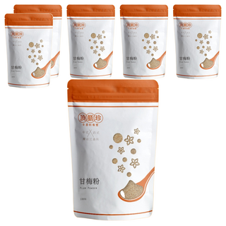 頂膳珍 甘梅粉 100g 獨特比例調配而成, 6包