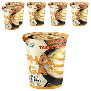 KING PHO 王麵 河粉 雞絲風味 61g 越南河粉, 6入