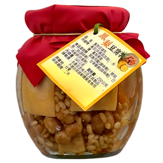 埔里鎮農會 鳳梨豆腐乳 250公克固形量 台灣產, 345g, 1罐
